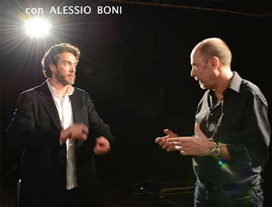 Claudio Focardi con Alessio Boni